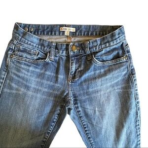 CABI JEANS SIZE 4  WITH FRONT WHISKERING